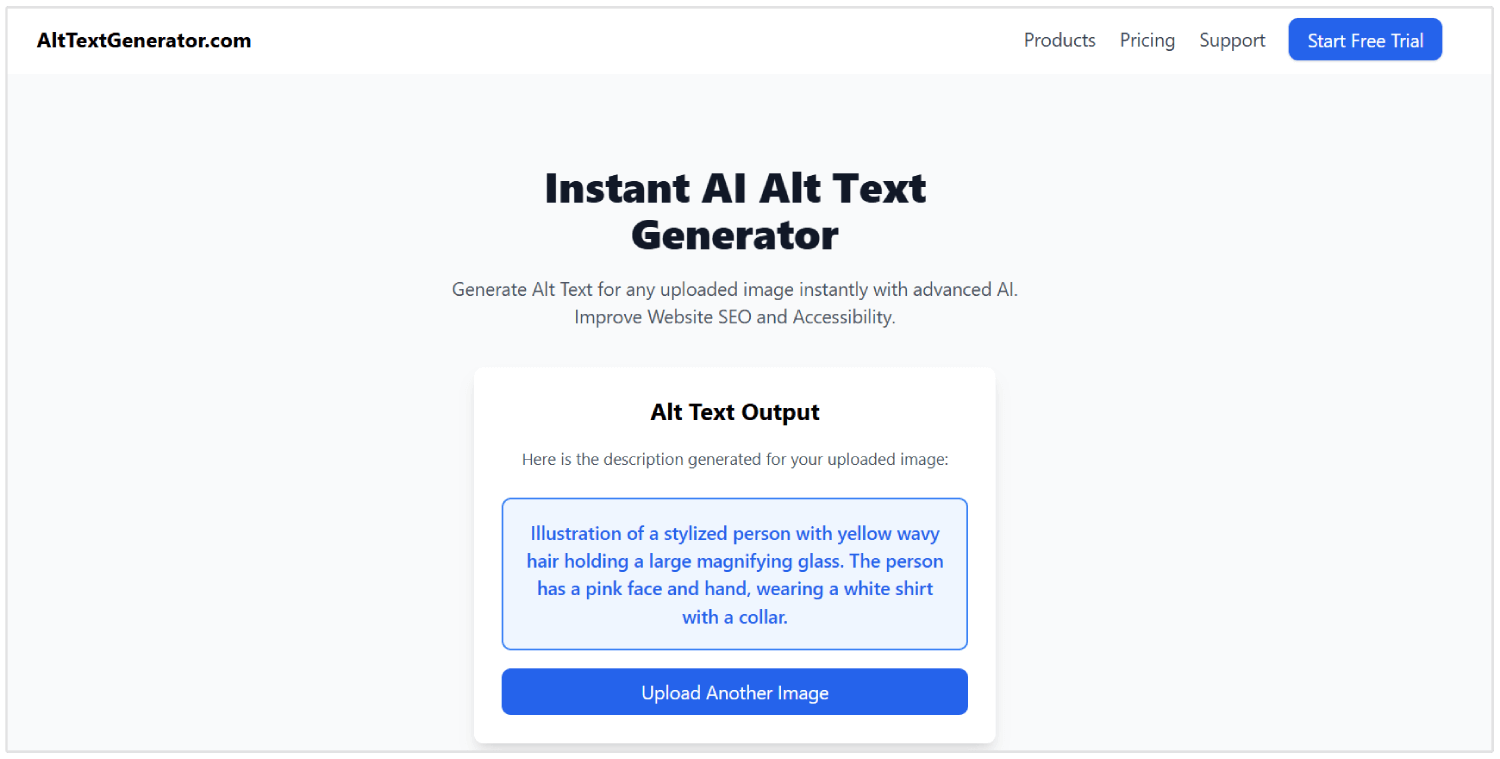 Outil AltTextGenerator